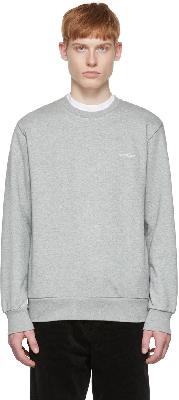 Carhartt Work In Progress Grey Cotton Sweatshirt