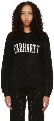 Carhartt Work In Progress Black Acrylic Sweater