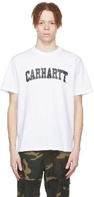 Carhartt Work In Progress White Cotton T-Shirt