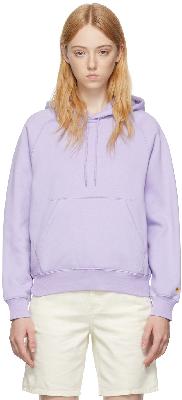 Carhartt Work In Progress Purple Cotton hoodie