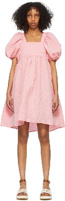 Cecilie Bahnsen Pink Tilde Mini Dress