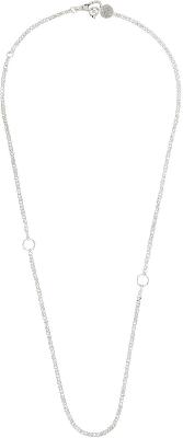 Chin Teo SSENSE Exclusive Silver Cleric Necklace