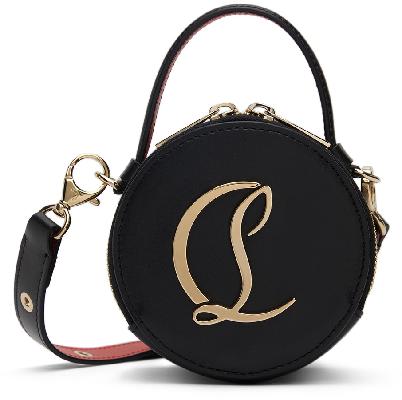 Christian Louboutin Black Mini Loubi54 Vanity Shoulder Bag