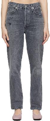 Citizens of Humanity Grey Sabine Straight Jeans