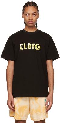 Clot Black Cotton T-Shirt