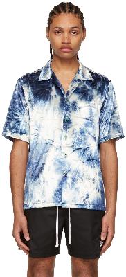Clot Blue Polyester Shirt