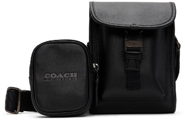 Coach 1941 Black Charter Messenger Bag