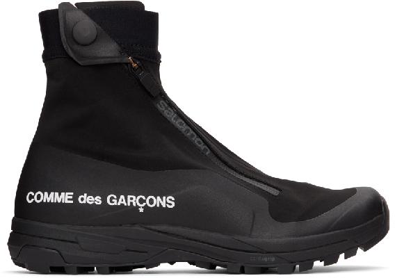 Comme des Garçons Homme Plus Black & White Salomon Edition XA-Alpine 2 Sneakers
