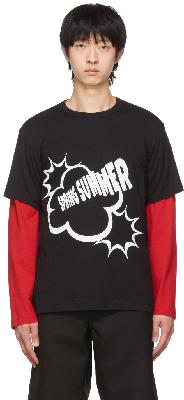 Comme des Garçons Shirt Black 'Spring Summer' T-Shirt