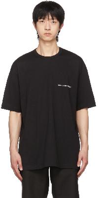 Comme des Garçons Shirt Black Logo T-Shirt