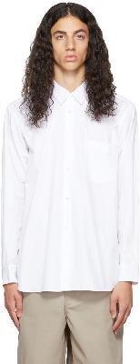 Comme des Garçons Shirt White Button Up Shirt
