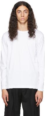 Comme des Garçons Shirt White Forever Long Sleeve T-Shirt