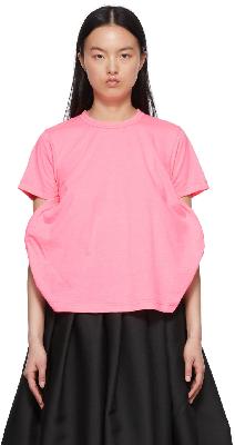 Comme des Garçons Pink Cotton T-Shirt