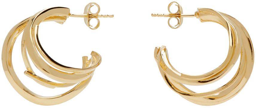 Completedworks Gold C31 Hoop Earrings
