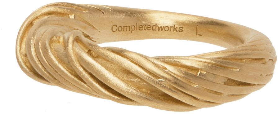 Completedworks Gold Wires Ring