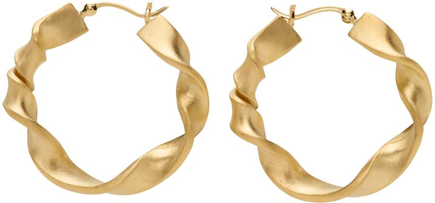Completedworks Gold Flux Earrings