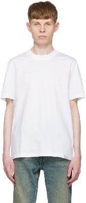 Courrèges White Cotton T-Shirt