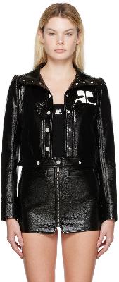 Courrèges Black Iconic Jacket