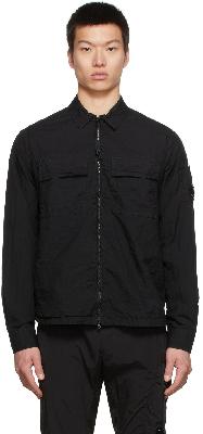 C.P. Company Black Taylon L Zipped Shirt