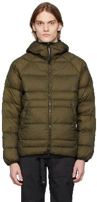 C.P. Company Khaki Down Hooded Liner Jacket