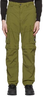 C.P. Company Green Nylon Cargo Pants