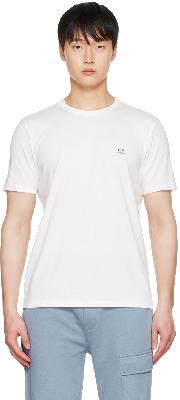 C.P. Company White Logo T-Shirt