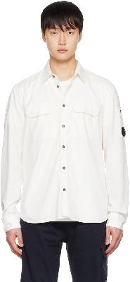 C.P. Company Off-White Long Sleeve Shirt