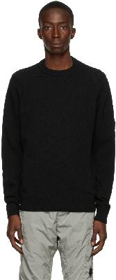 C.P. Company Black Lambswool Sweater