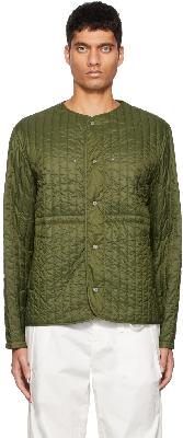 Craig Green Green Quilted Liner Jacket