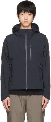 Descente ALLTERRAIN Navy Polyester Jacket
