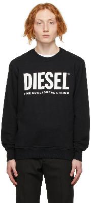 Diesel Black Ecologo Sweater