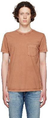 Diesel Brown Cotton T-Shirt