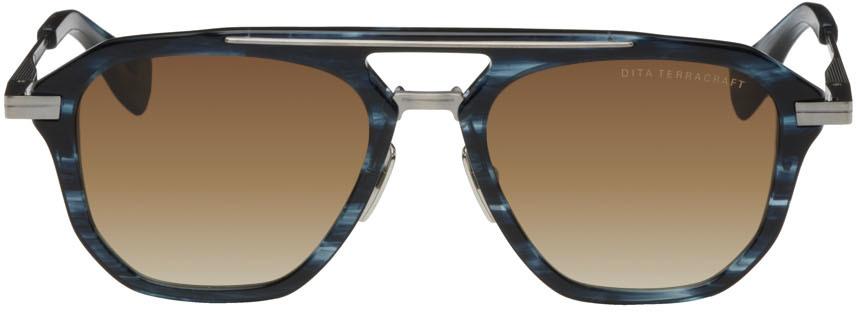Dita Navy Terracraft Sunglasses