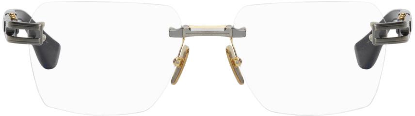 Dita Gunmetal & Blue Meta-Evo RX Glasses