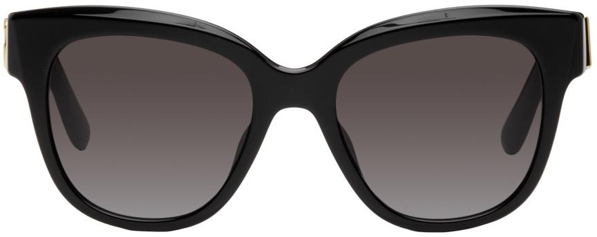 Dolce & Gabbana Black Cat-Eye Sunglasses