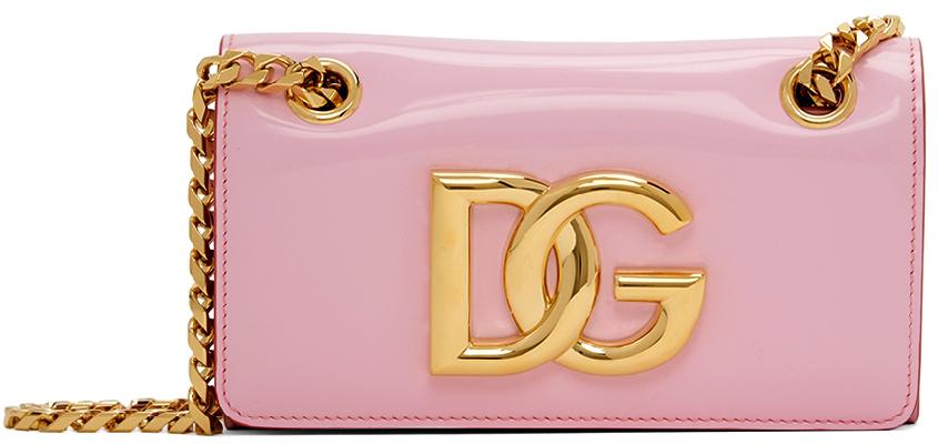 Dolce & Gabbana Pink 3.5 Phone Shoulder Bag