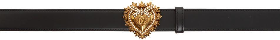 Dolce & Gabbana Black Devotion Belt