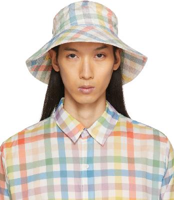 Double Rainbouu Multicolor Flop Bucket Hat