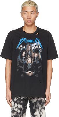 Doublet Black Cotton T-Shirt