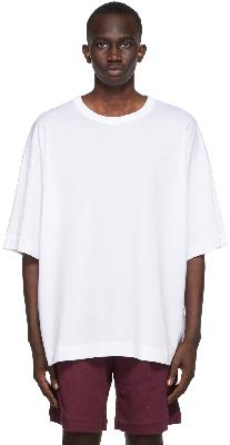 Dries Van Noten White Supima Cotton T-Shirt