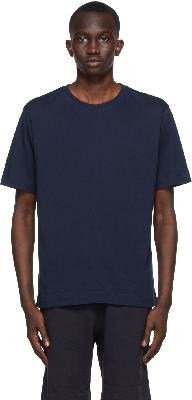Dries Van Noten Navy Supima Cotton T-Shirt