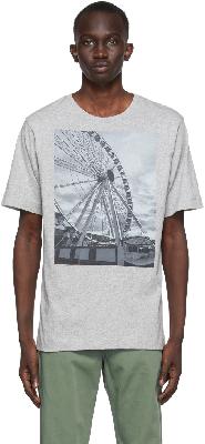 Dries Van Noten Grey Graphic T-Shirt