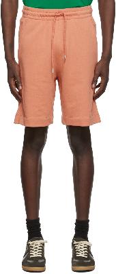 Dries Van Noten Orange French Terry Shorts