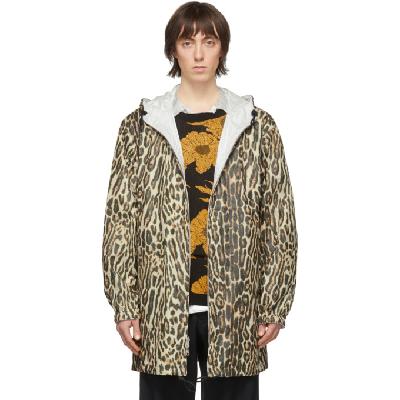 Dries Van Noten Reversible Brown & White Leopard Jacket