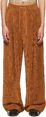 Eckhaus Latta Orange Pebble Trousers