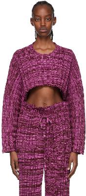 Eckhaus Latta Pink Cotton Sweater