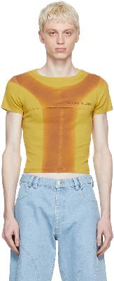Eckhaus Latta Yellow Cotton T-Shirt
