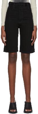 Eckhaus Latta Black Cotton Shorts