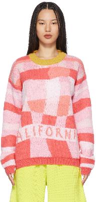 ERL Pink Mohair Sweater