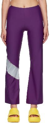 ERL Purple Polyester Lounge Pants